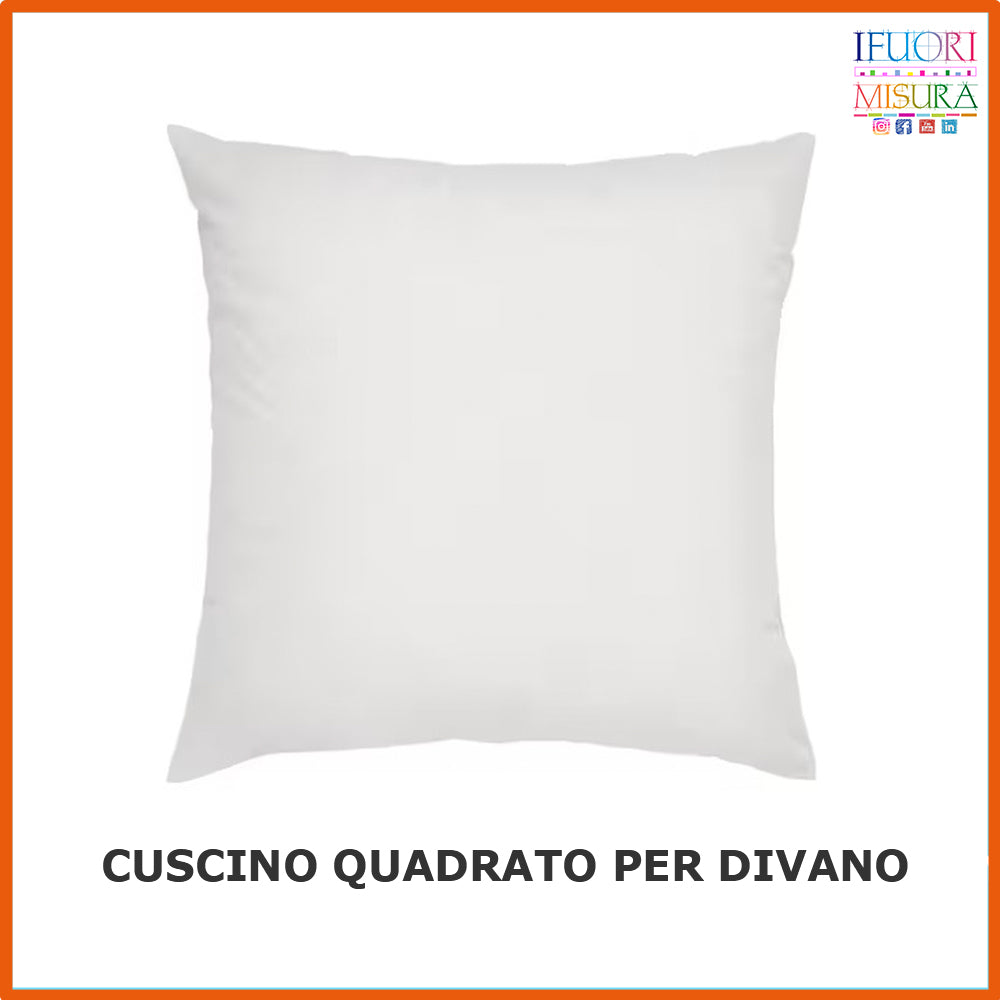 cuscinetto quadrato per divano