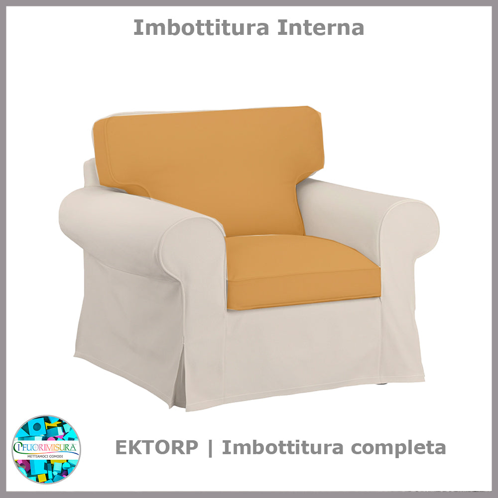 Imbottitura interna completa poltrona Ektorp Ikea – I FUORIMISURA