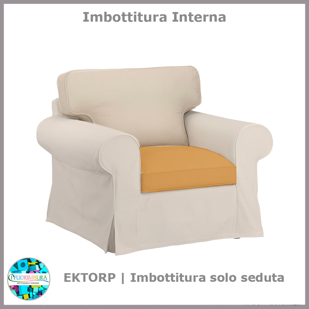imbottitura interna seduta poltrona ektorp ikea