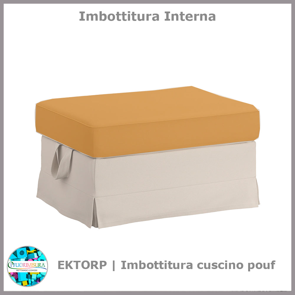 Imbottitura interna cuscino pouf Ektorp Ikea – I FUORIMISURA
