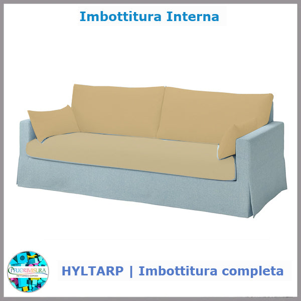 Acolchado completo de Ikea compatible con HYLTARP de tres plazas
