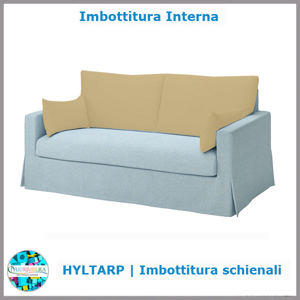 HYLTARP backrest pads compatible with Ikea two-seater