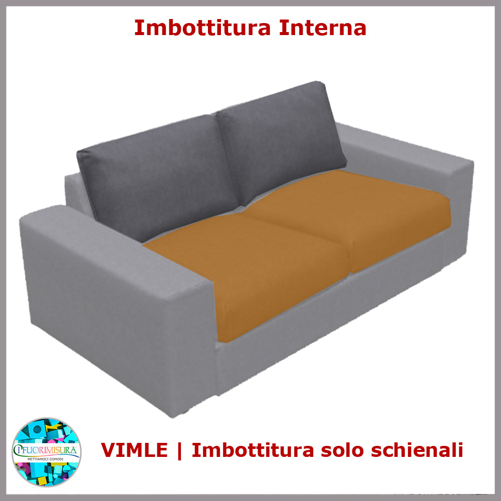 Imbottiture sedute Vimle compatibile Ikea due posti – iFuorimisura