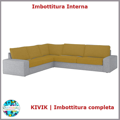 divano ikea angolare 5 posti imbottiture complete