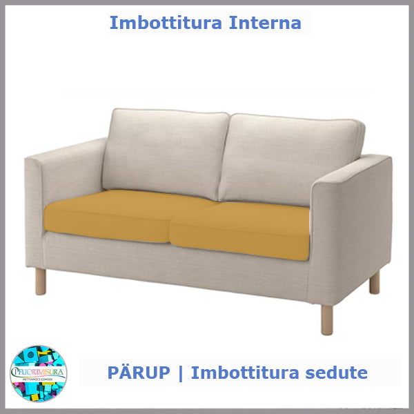 Rembourrage de siège PÄRUP compatible avec le biplace Ikea