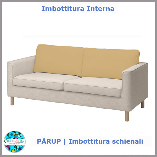 PÄRUP backrest pads compatible with Ikea three seats