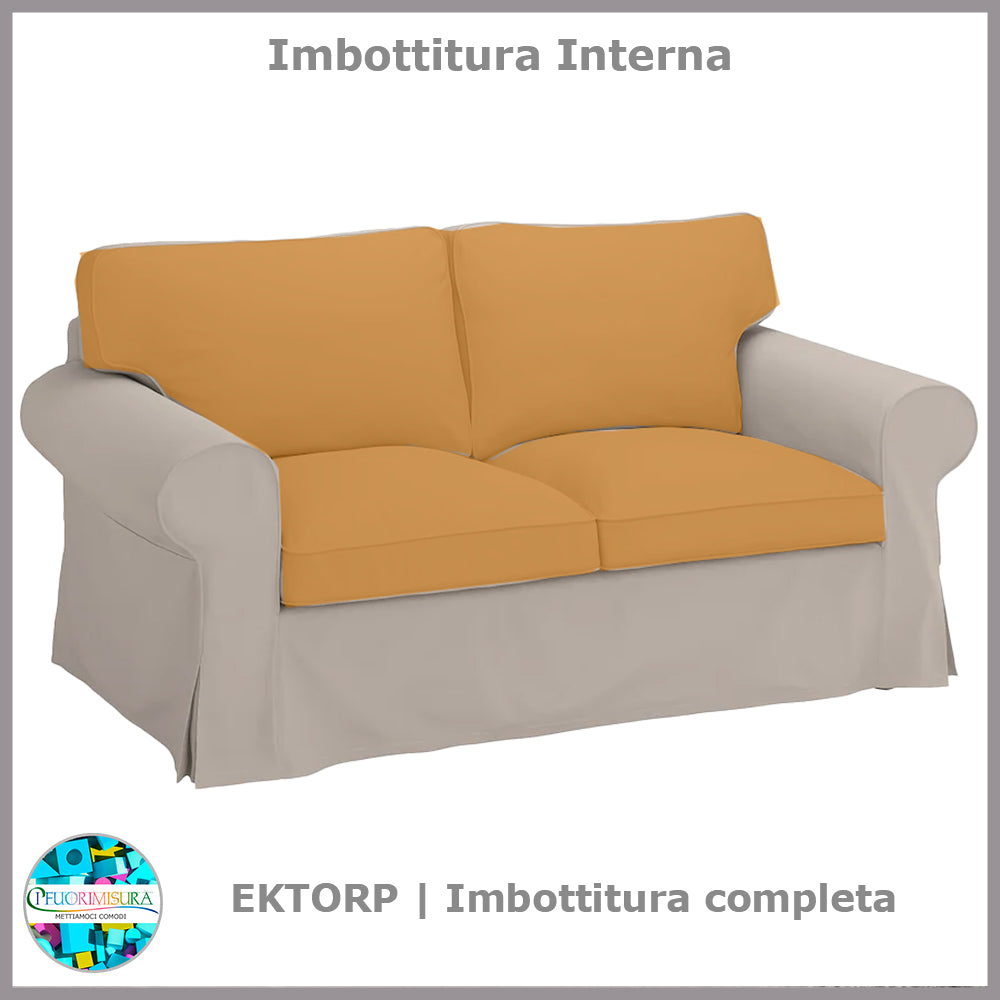 Imbottiture interne cuscini complete Ektorp Ikea due posti