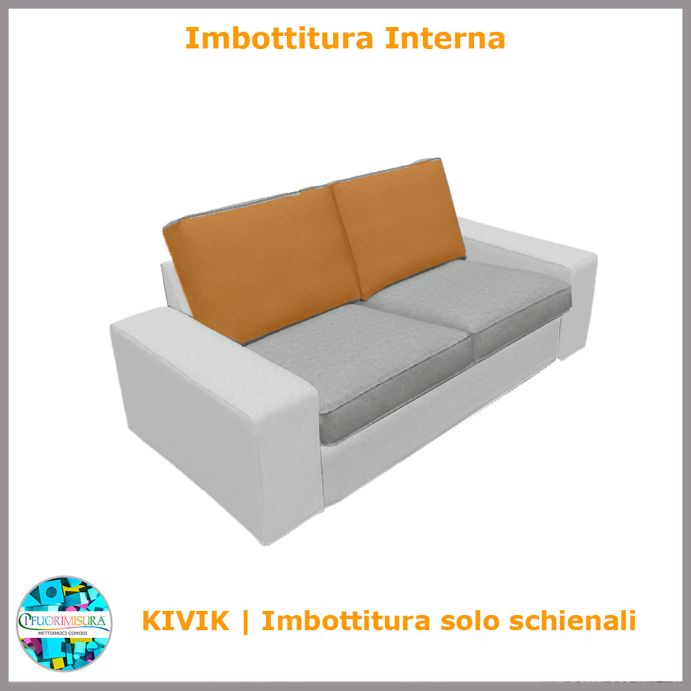 Imbottiture interne schienali Kivik Ikea da due