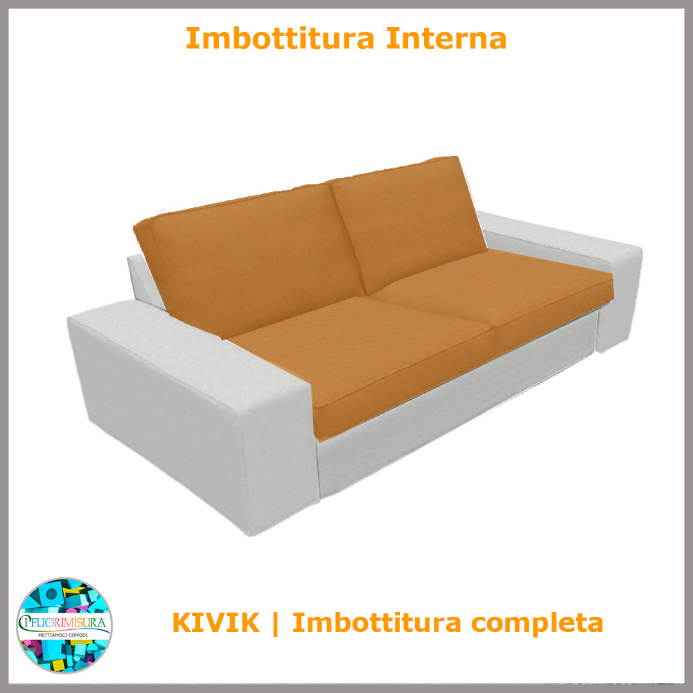 Imbottiture complete Kivik Ikea da tre posti