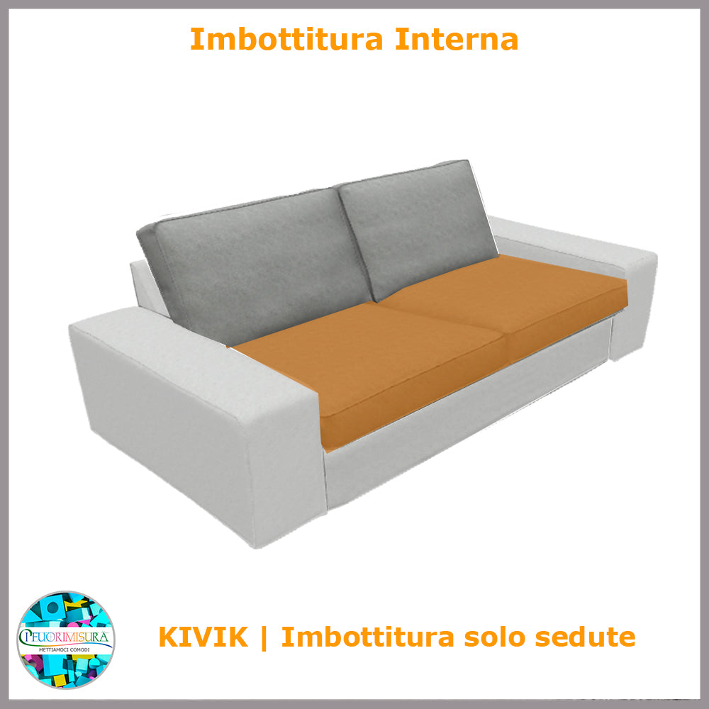 Imbottiture interne sedute Kivik Ikea da tre