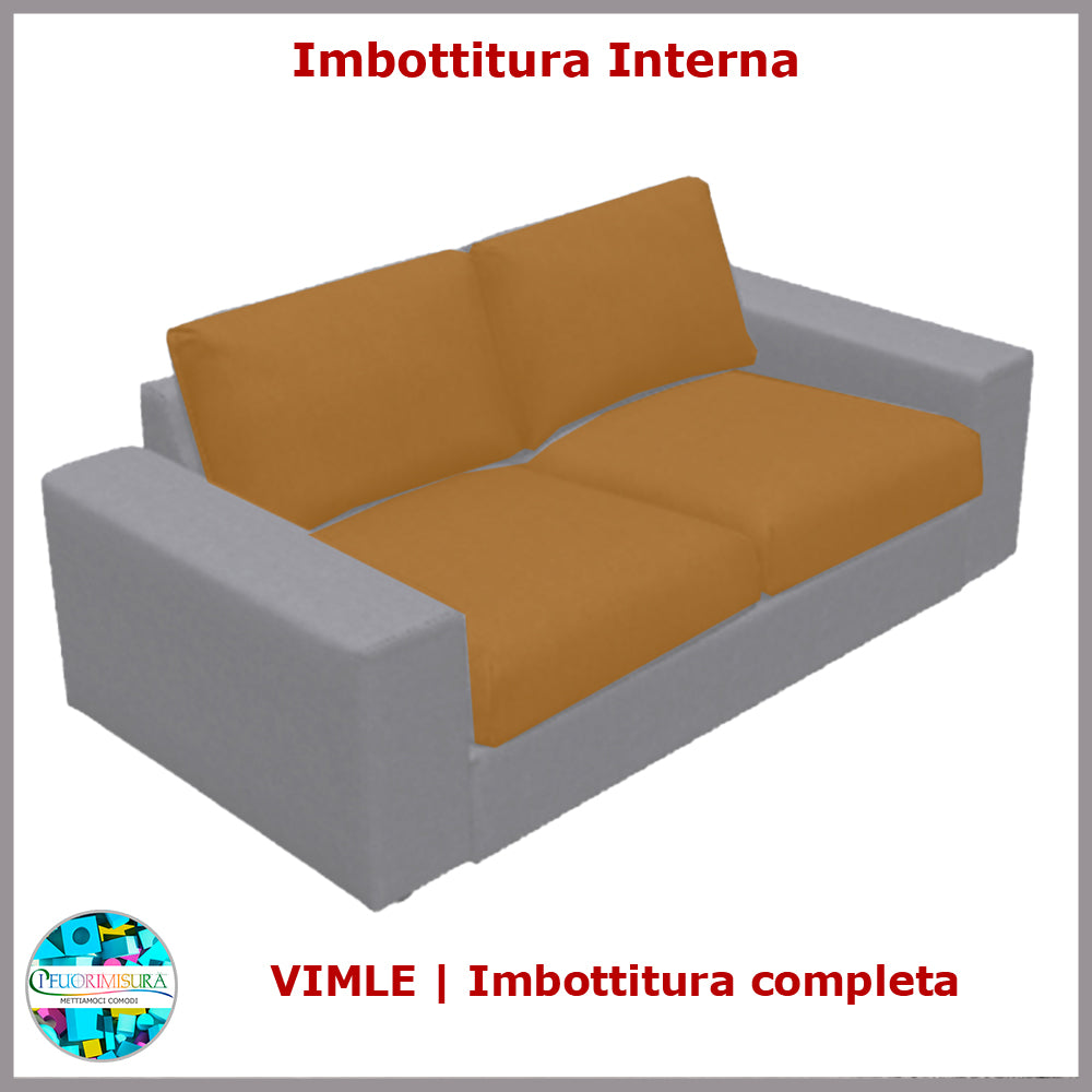 Imbottiture interne cuscini  Vimle Ikea due posti