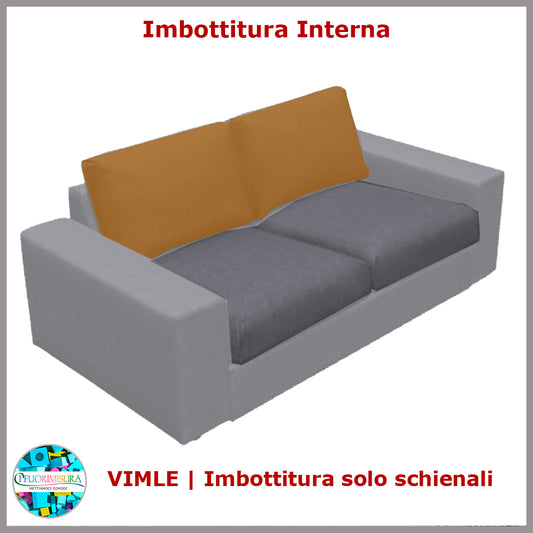 Imbottiture interne schienali Vimle Ikea due posti