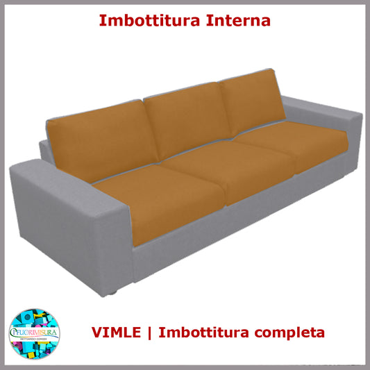 Imbottiture interne complete Vimle Ikea tre posti