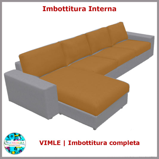 Imbottiture complete Vimle Ikea con 4 posti e  chaise longue