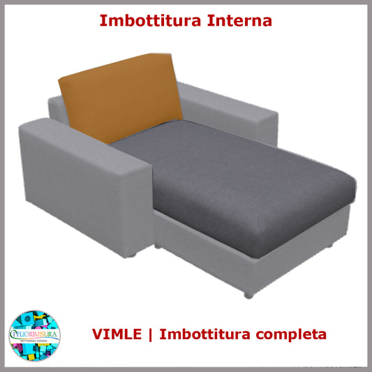 Imbottitura schienale Vimle Ikea per chaise longue
