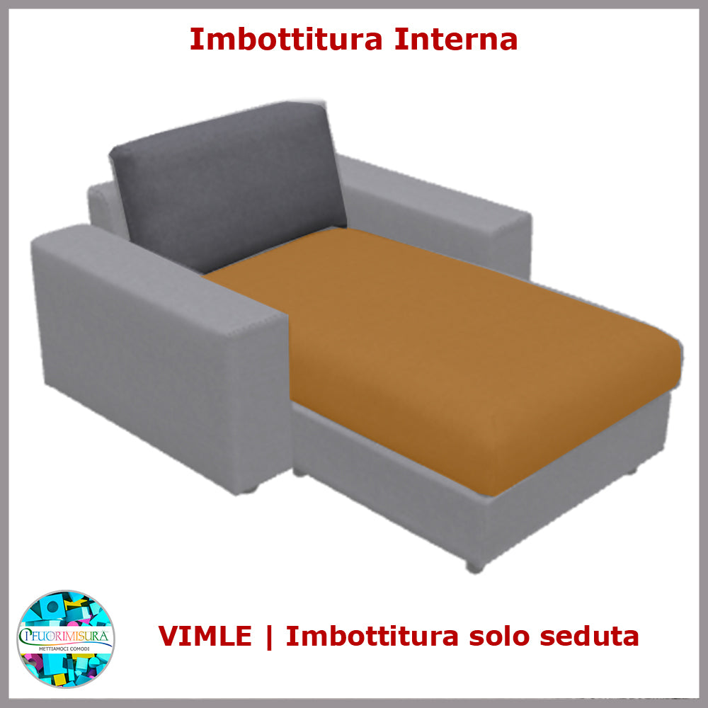 Imbottitura seduta Vimle Ikea per chaise longue