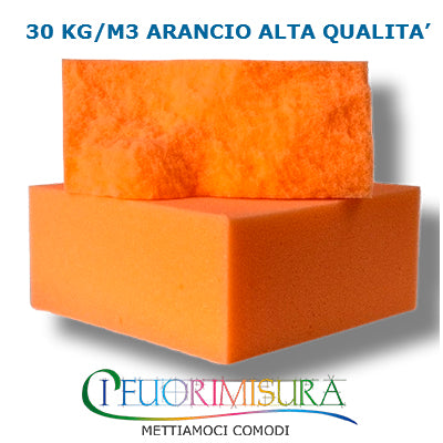 ESPANSO arancio alta qualità 30 kg al metro cubo