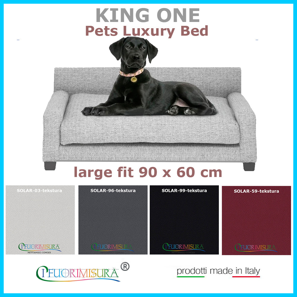 KING ONE divanetto per cani 90 x 60