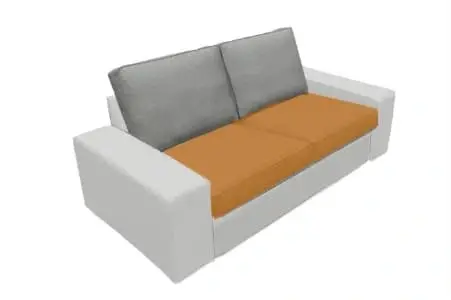 Imbottiture sedute Kivik compatibile Ikea due posti