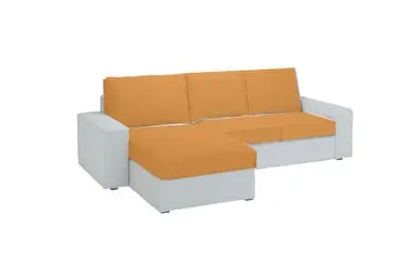 Imbottiture complete Kivik compatibile Ikea tre posti con chaise longue