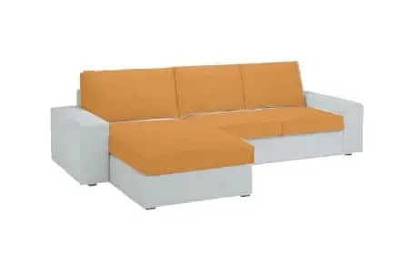 Imbottiture complete Kivik compatibile Ikea quattro posti con chaise longue