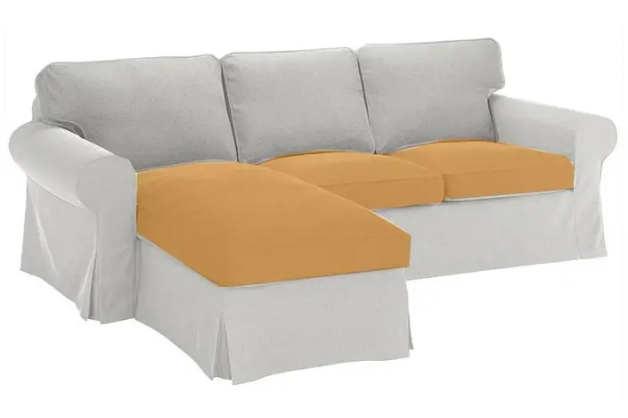 EKTORP SEDUTE 3p + CHAISE