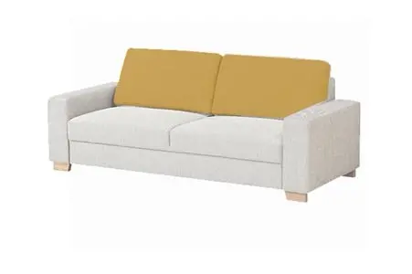 Imbottiture schienale Sörvallen compatibile Ikea 2 posti