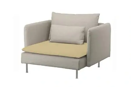 Imbottitura Söderhamn compatibile Ikea seduta poltrona