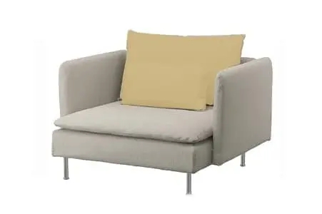 Imbottitura Söderhamn compatibile Ikea schienale poltrona