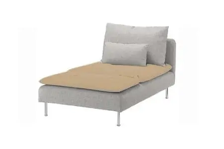 Imbottitura Söderhamn compatibile Ikea seduta Chaise Lounge