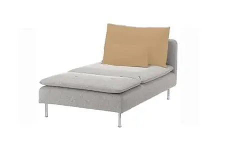 Imbottitura Söderhamn compatibile Ikea schienale Chaise Lounge