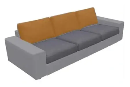 Imbottiture schienali Vimle compatibile Ikea 3 posti