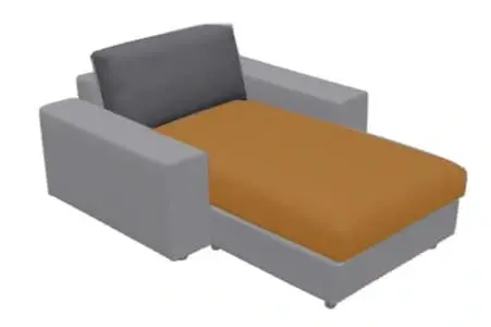 Imbottitura Vimle compatibile Ikea seduta Chaise Lounge
