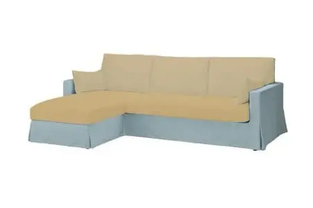 Imbottiture complete Hyltarp compatibile Ikea 3 posti chaise longue